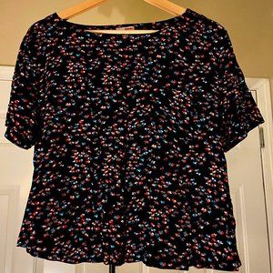 Bongo cropped boxy short sleeve T